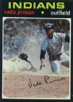 1971 Topps Baseball Cards      275     Vada Pinson